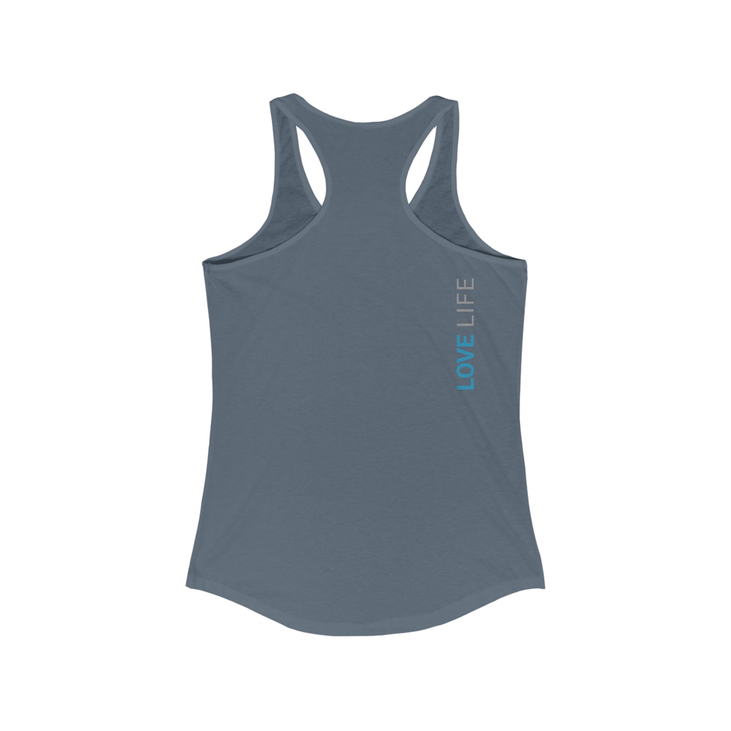 Love Life Women's Grateful Ideal Racerback Tank