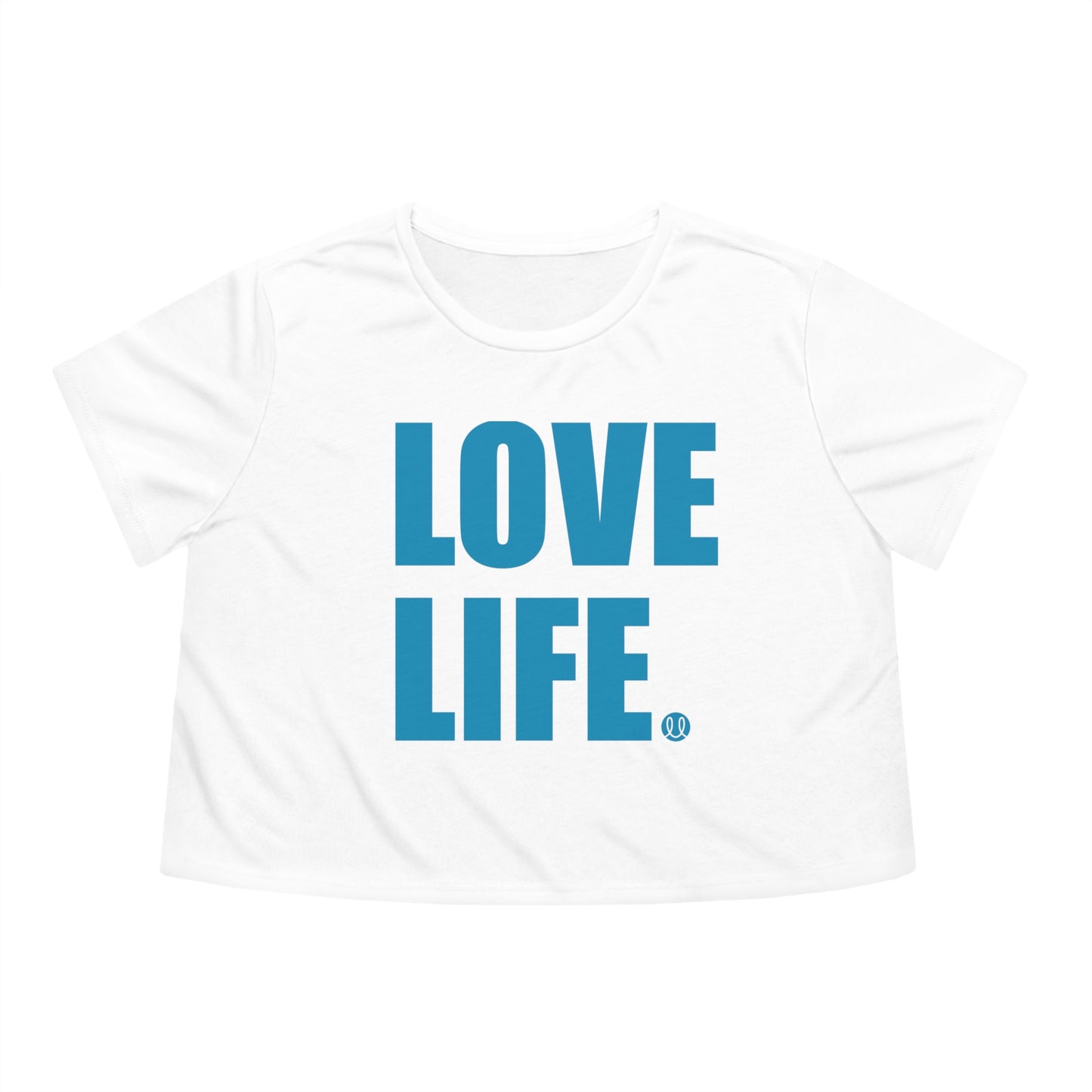 Love Life Women's Flowy Cropped Tee