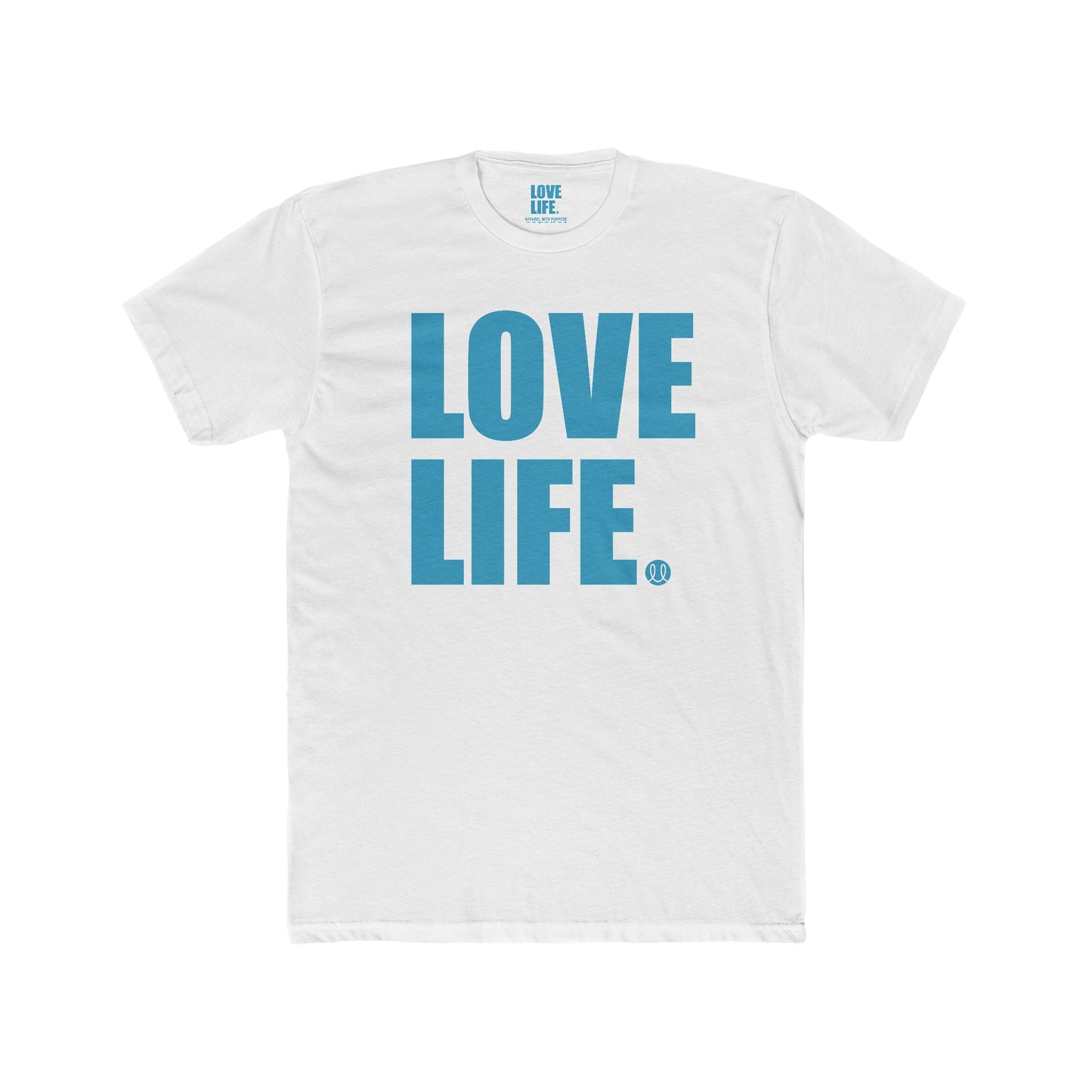 Love Life Men's Cotton Crew Tee