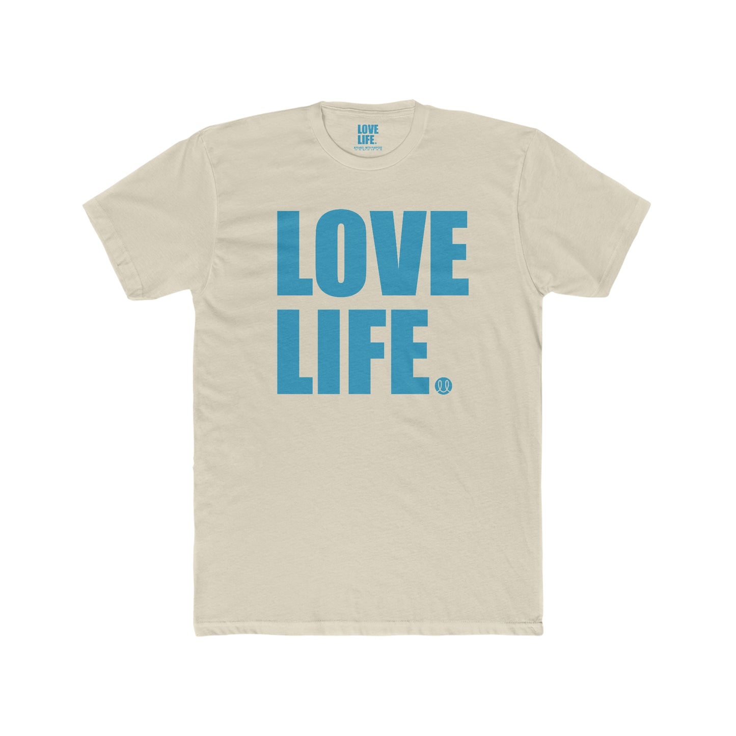 Love Life Men's Cotton Crew Tee