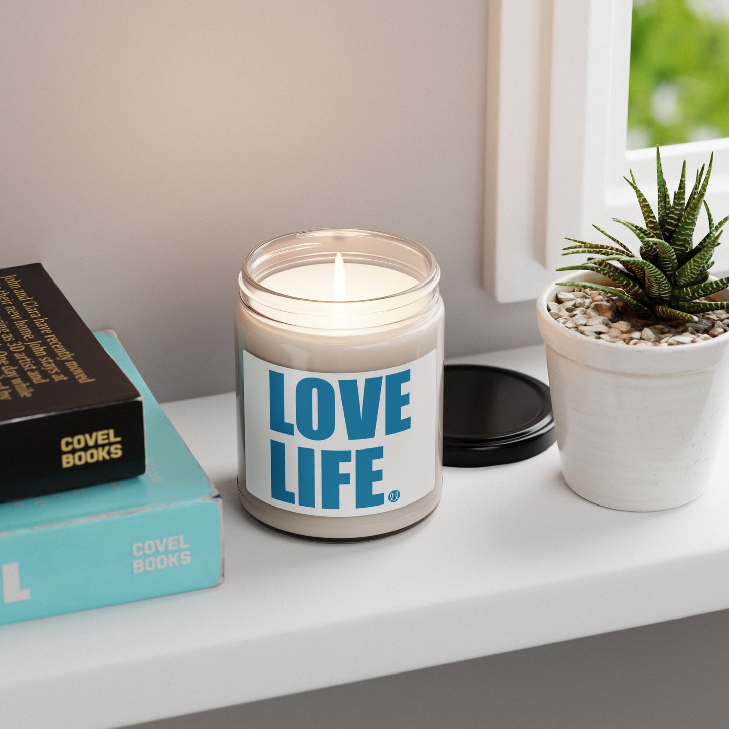 Love Life Scented Soy Candle, 9oz