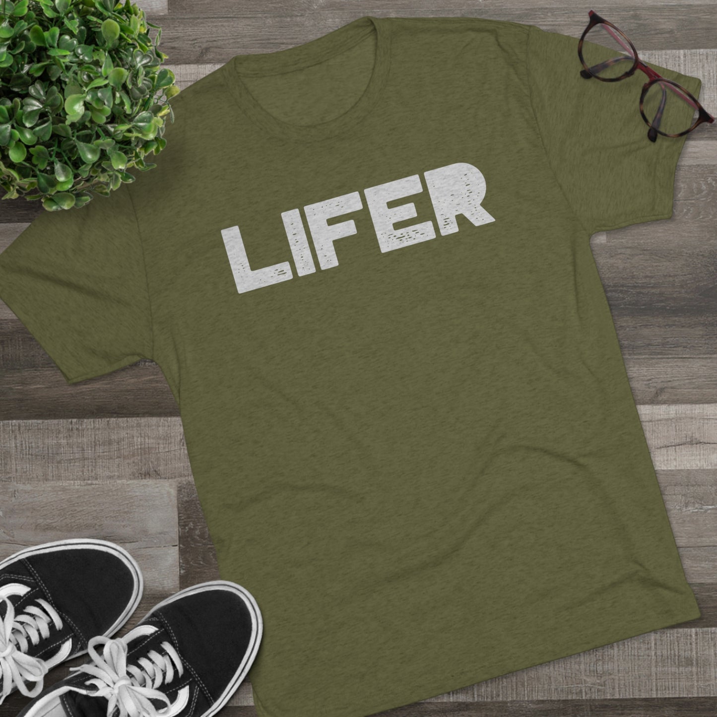 Love Life - Lifer Tri-Blend Crew Tee