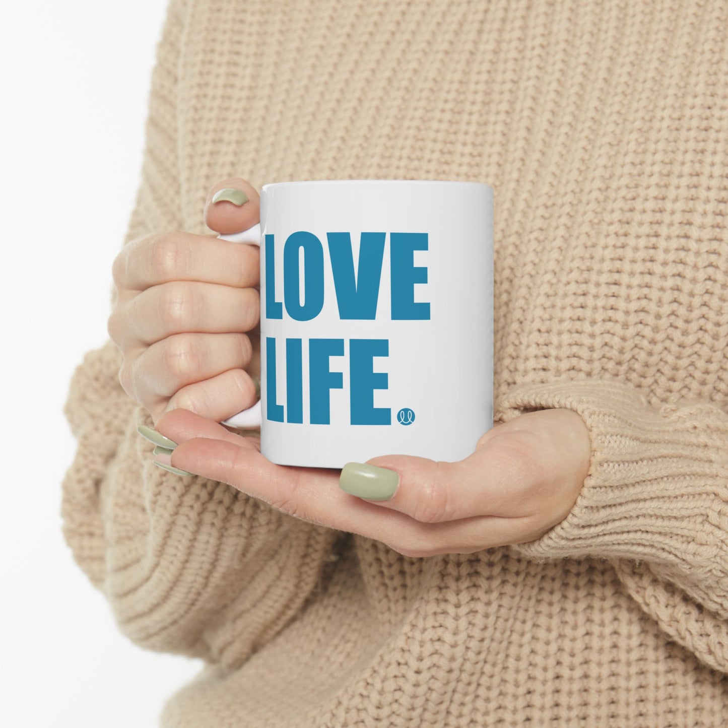 Love Life Ceramic Mug 11oz