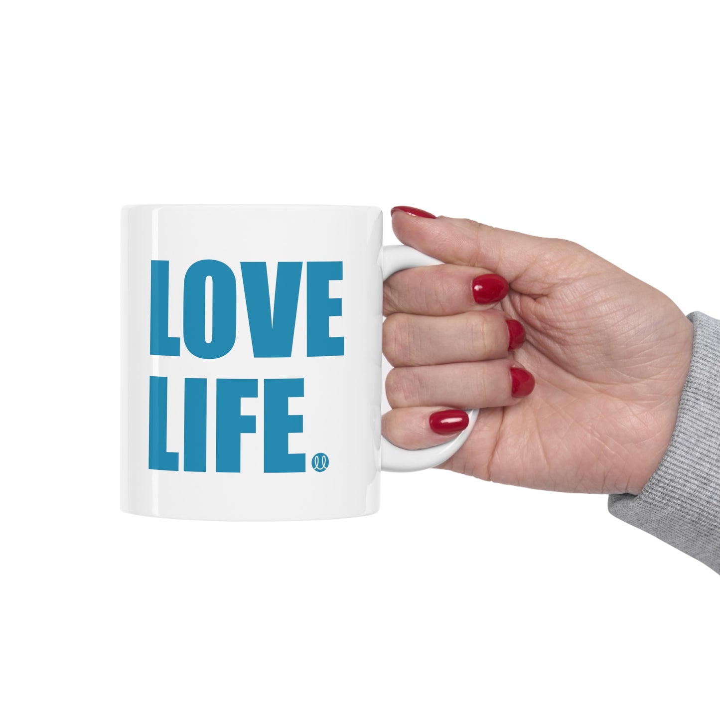 Love Life Ceramic Mug 11oz