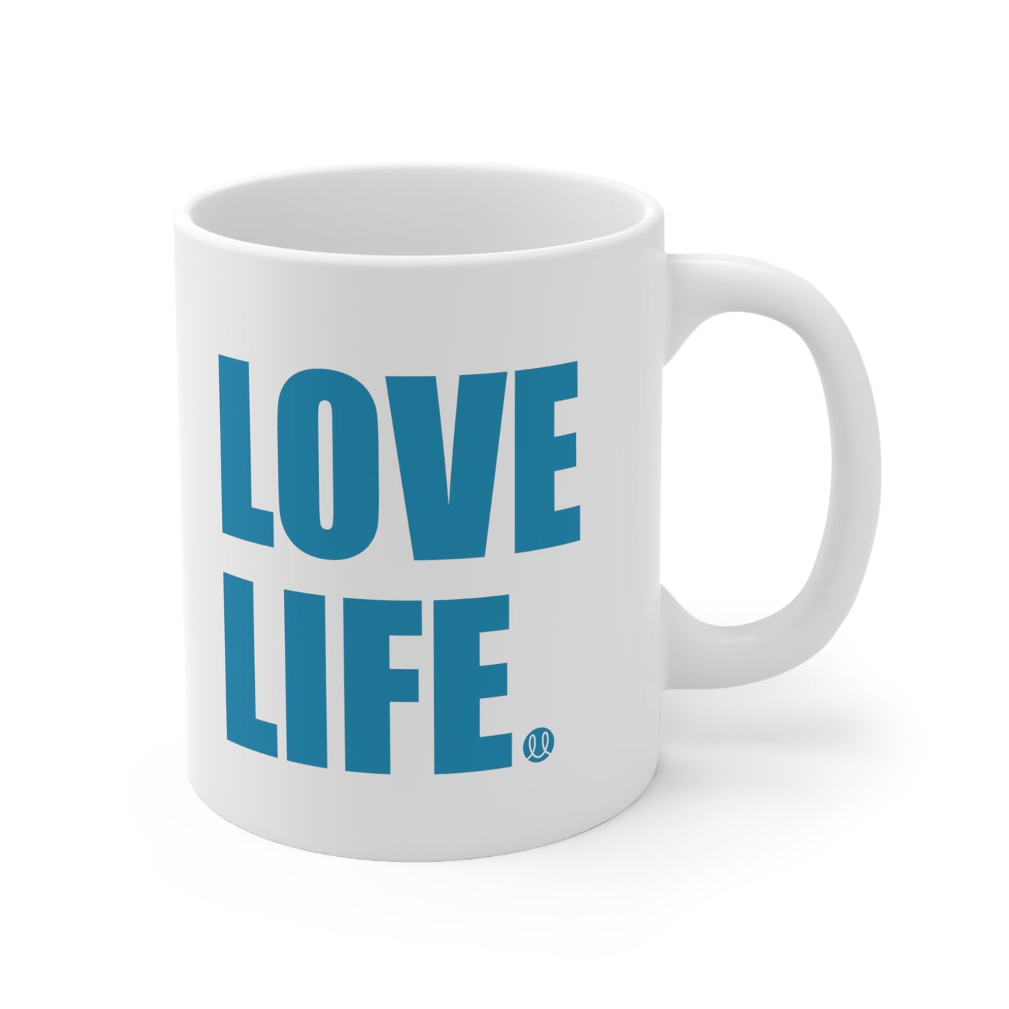 Love Life Ceramic Mug 11oz