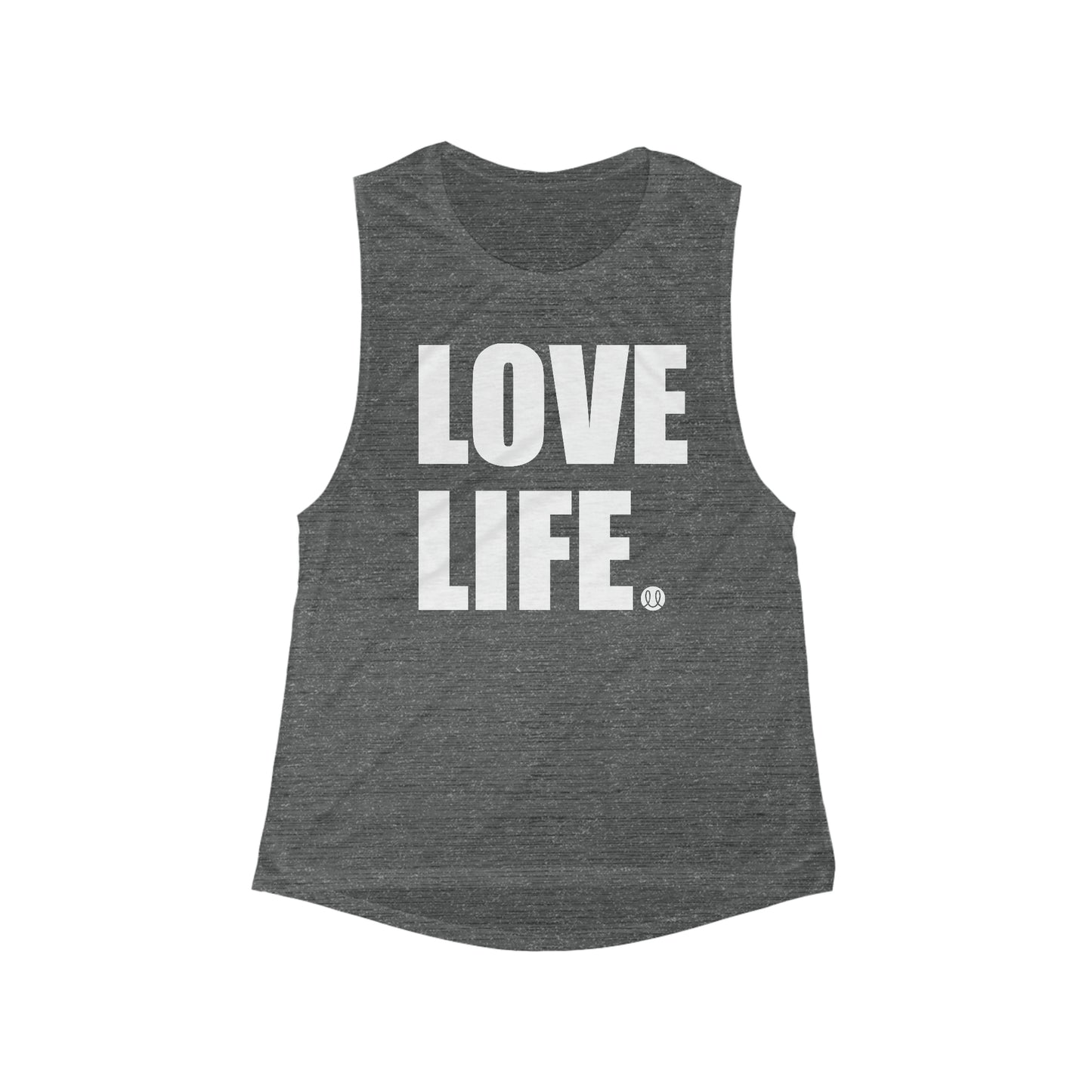 Love Life Women's Flowy Scoop Muscle Tank