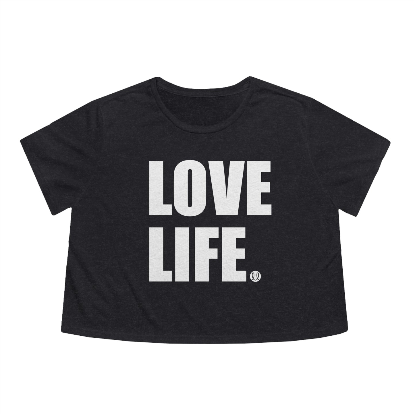 Love Life Women's Flowy Cropped Tee