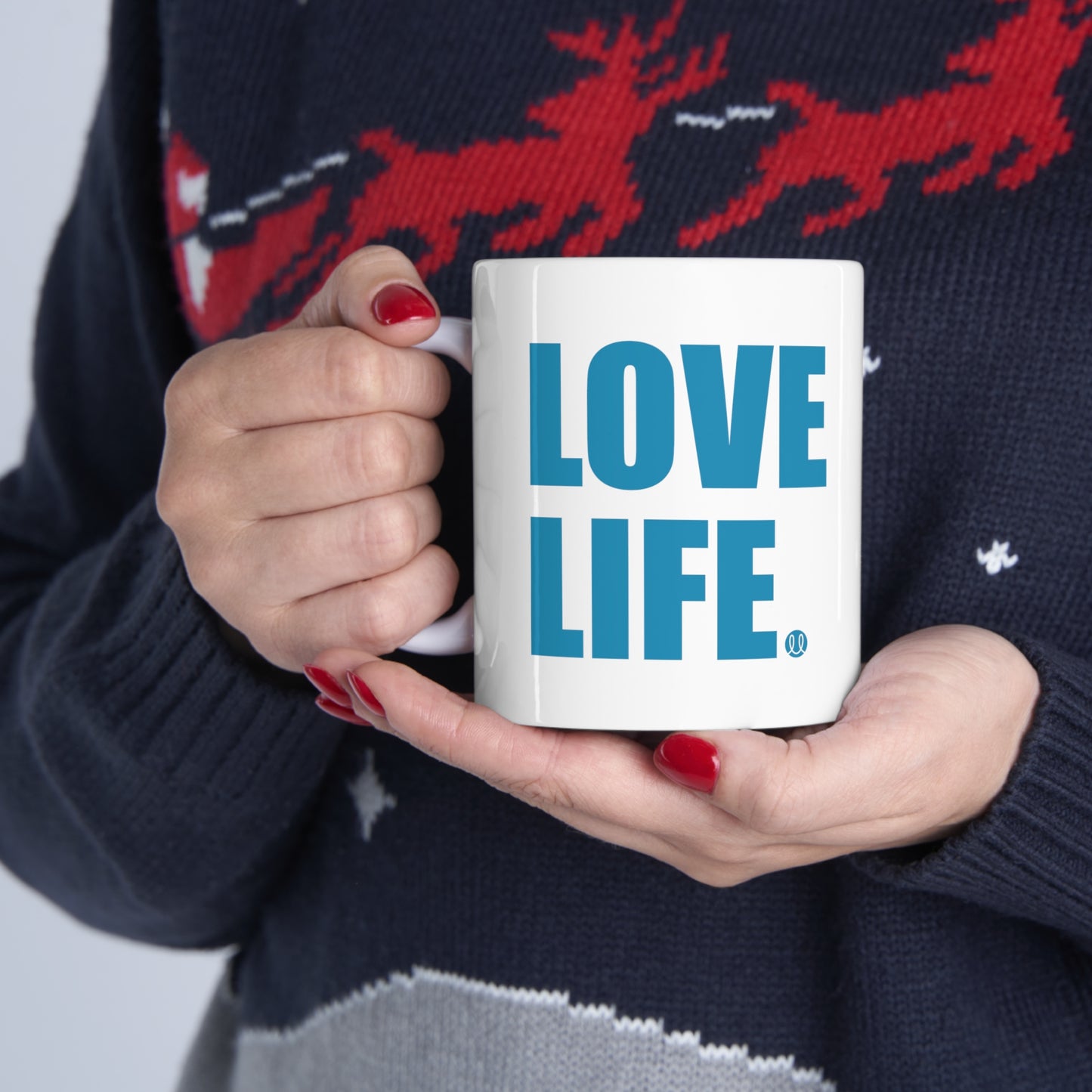 Love Life Ceramic Mug 11oz
