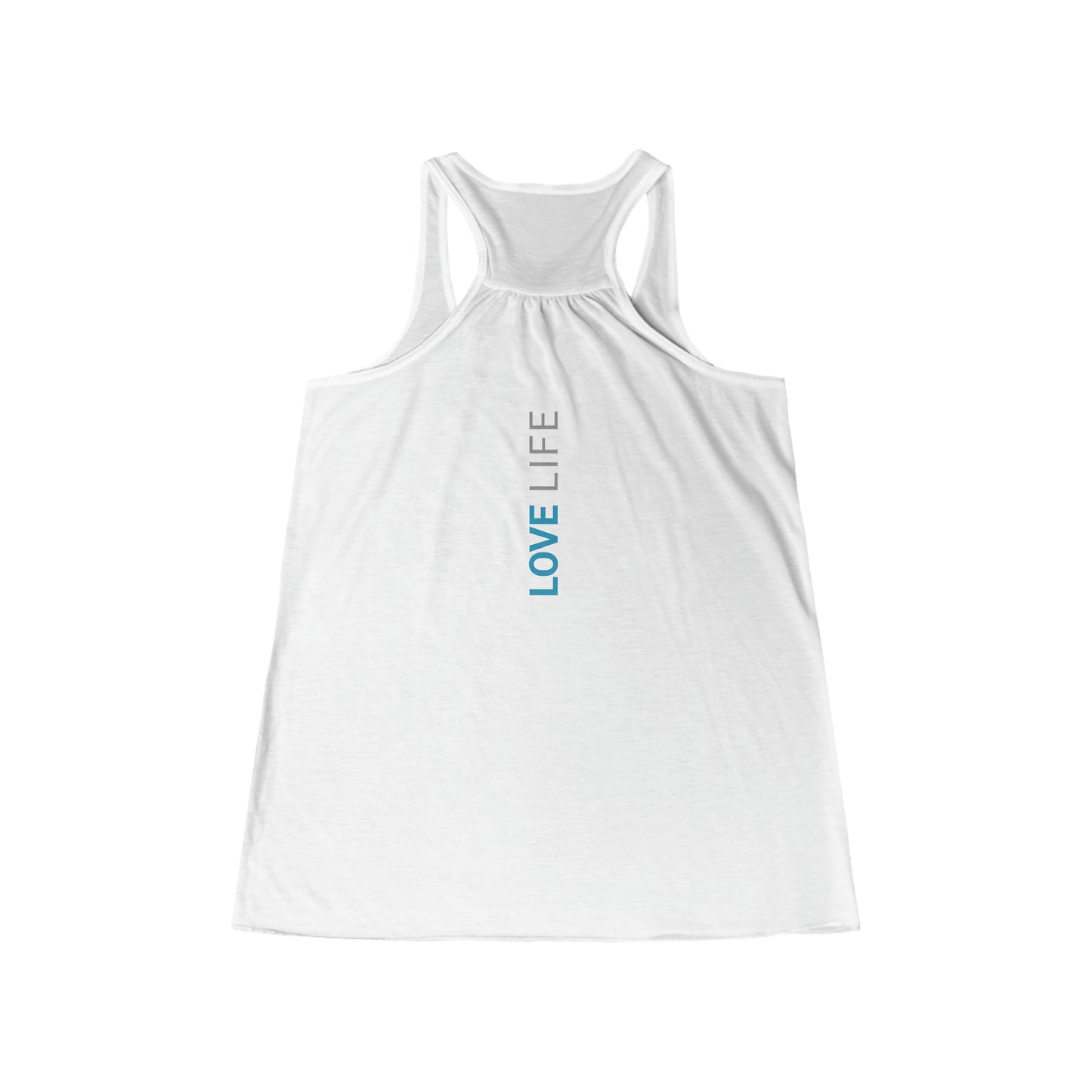 Love Life Enjoy The View Women's Flowy Racerback Tank