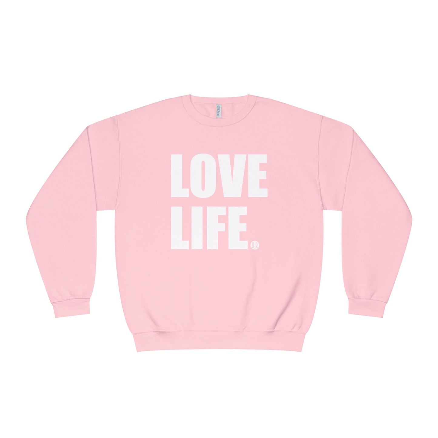 Love Life Unisex Crewneck Sweatshirt - Pink