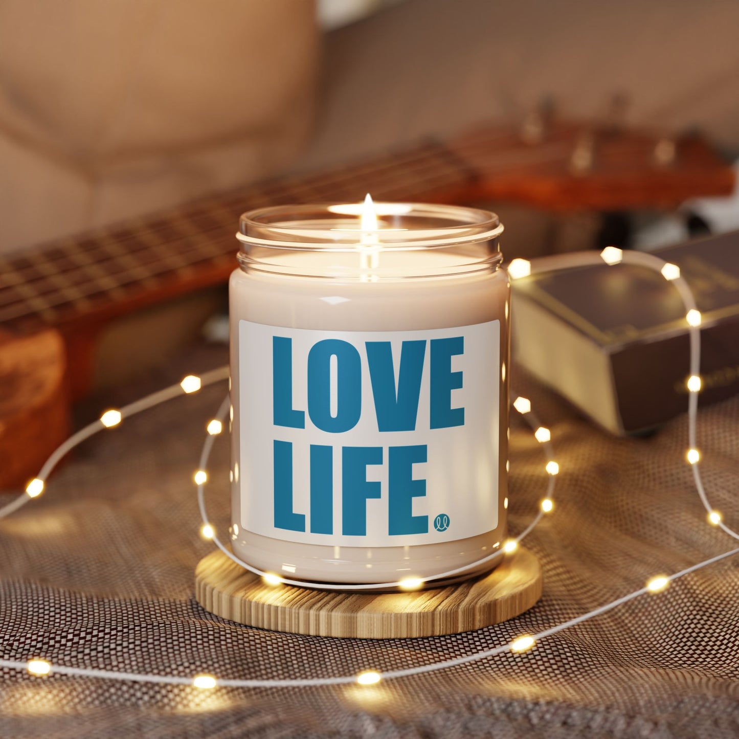 Love Life Scented Soy Candle, 9oz