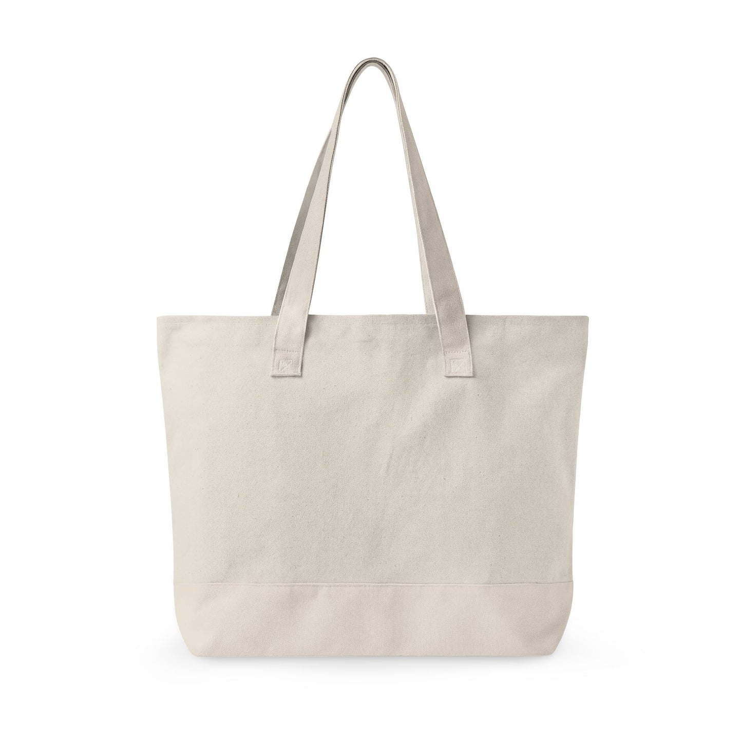 Love Life Zippered Eco-Friendly Canvas Tote